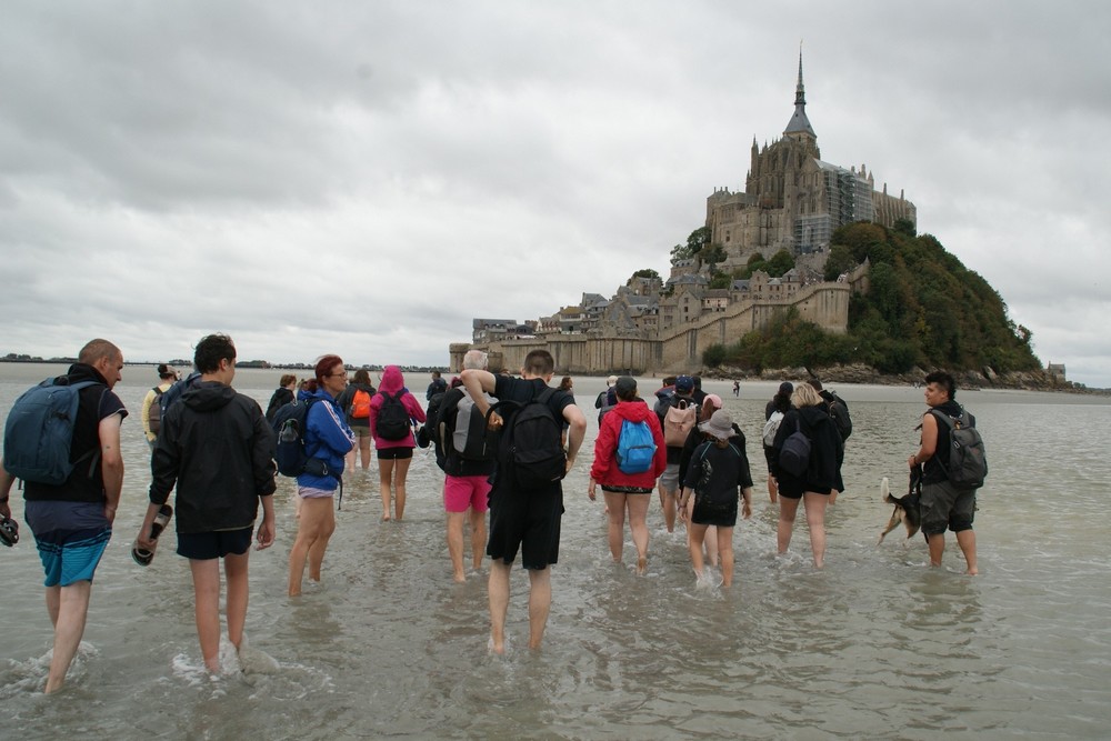 mascaret mont saint michel